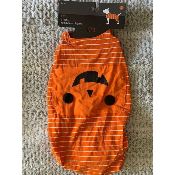 Pumpkin Halloween Dog Pajamas - Picture 1 of 6